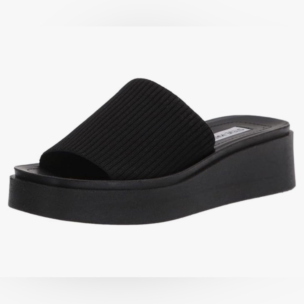 Steve Madden Balanced Knit Platform Sandals